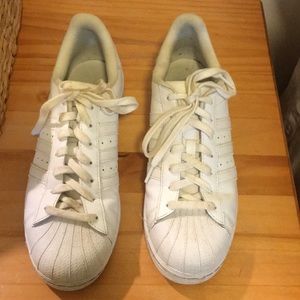FLASH SALE! Adidas Superstar - Size 10.5 - White